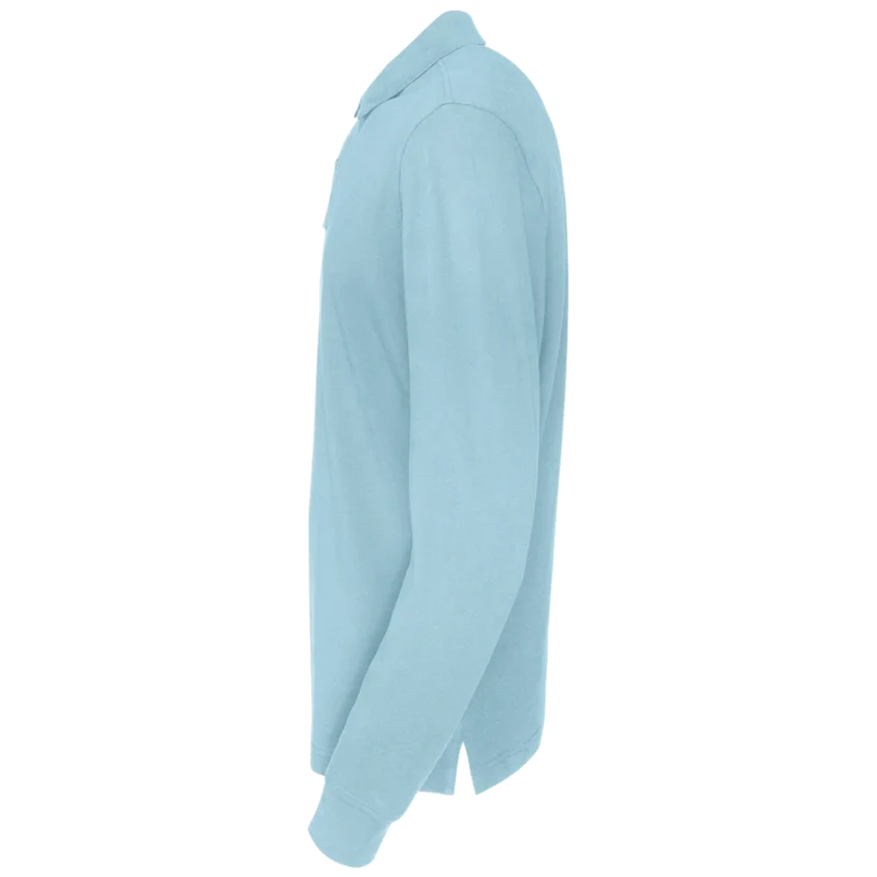 Cottover Polo Pique Long Sleeve Heren GOTS Gecertificeerd 141018