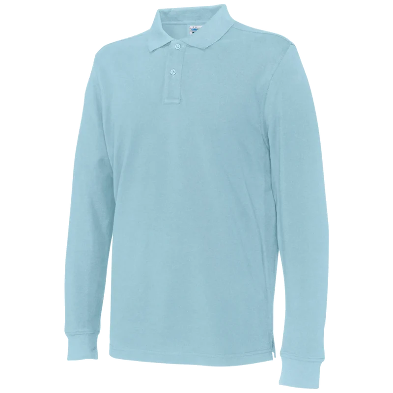Cottover Polo Pique Long Sleeve Heren GOTS Gecertificeerd 141018