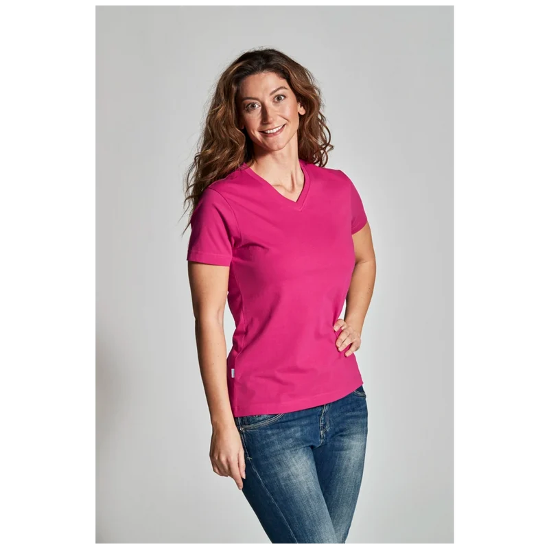 Cottover T-Shirt V-Hals Dames GOTS Gecertificeerd 141021