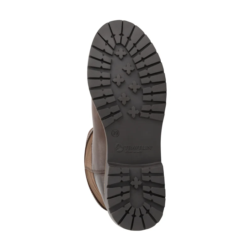 Vrangen Damen – Outdoor-Stiefel – Mit Wolle gefüttert – Dunkelbraun