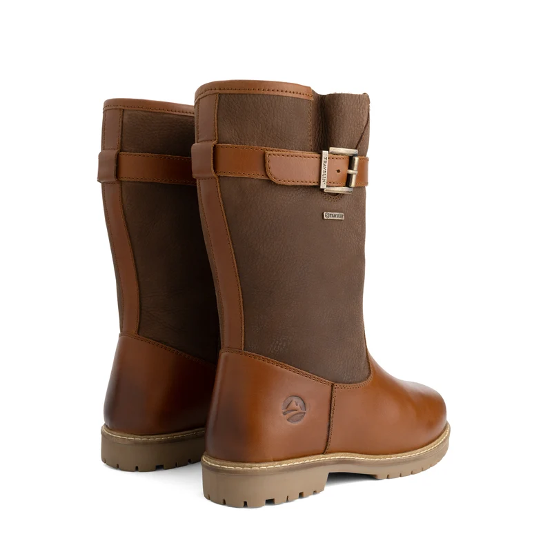 Vrangen Damen – Outdoor-Stiefel – mit Wolle gefüttert – Cognac
