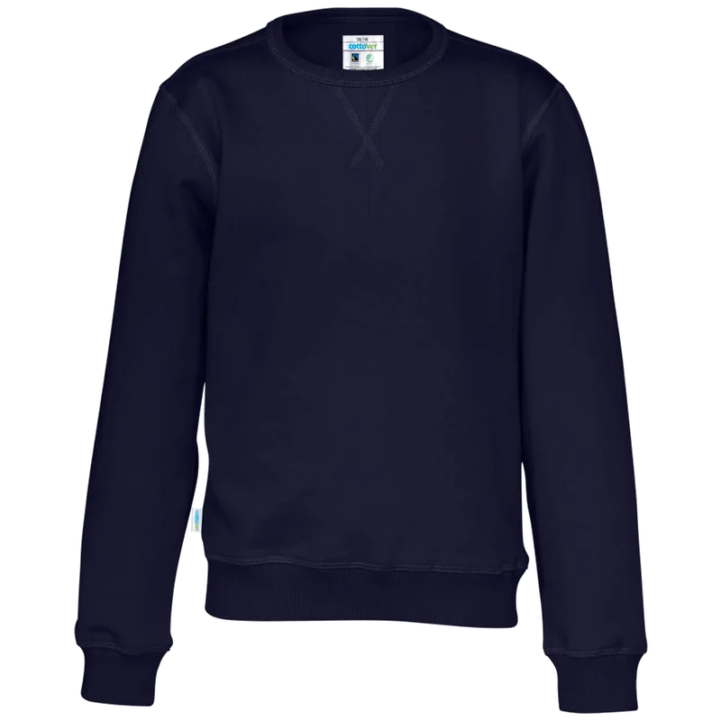 Cottover Sweater Crewneck Kinderen GOTS Gecertificeerd 141015