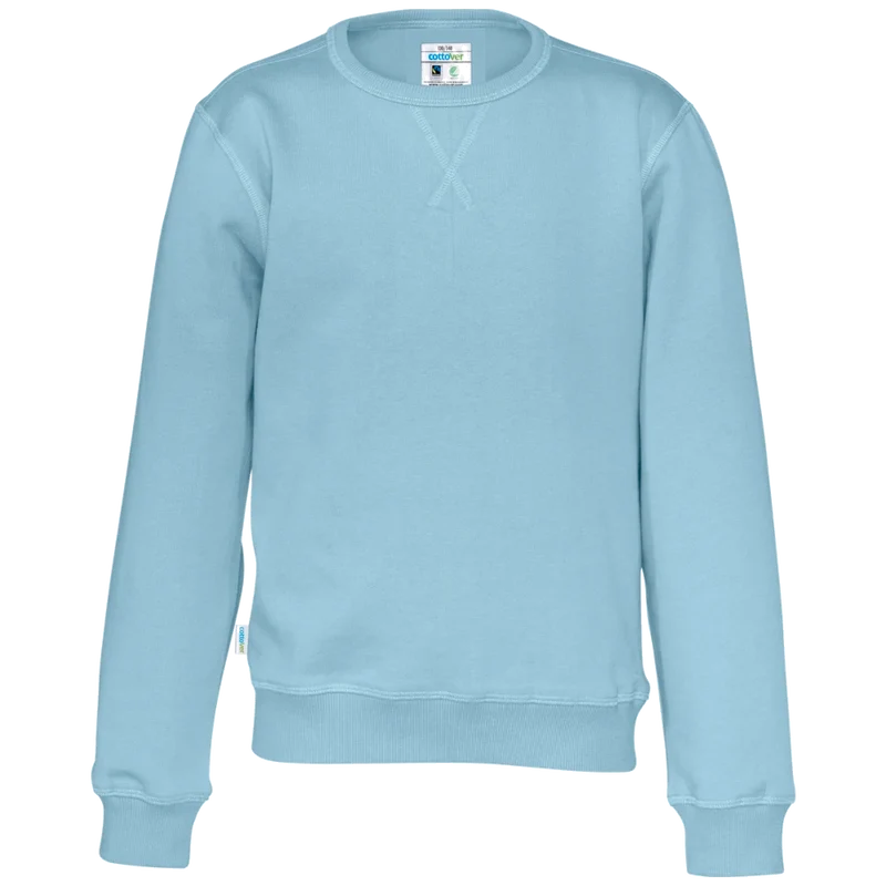 Cottover Sweater Crewneck Kinderen GOTS Gecertificeerd 141015