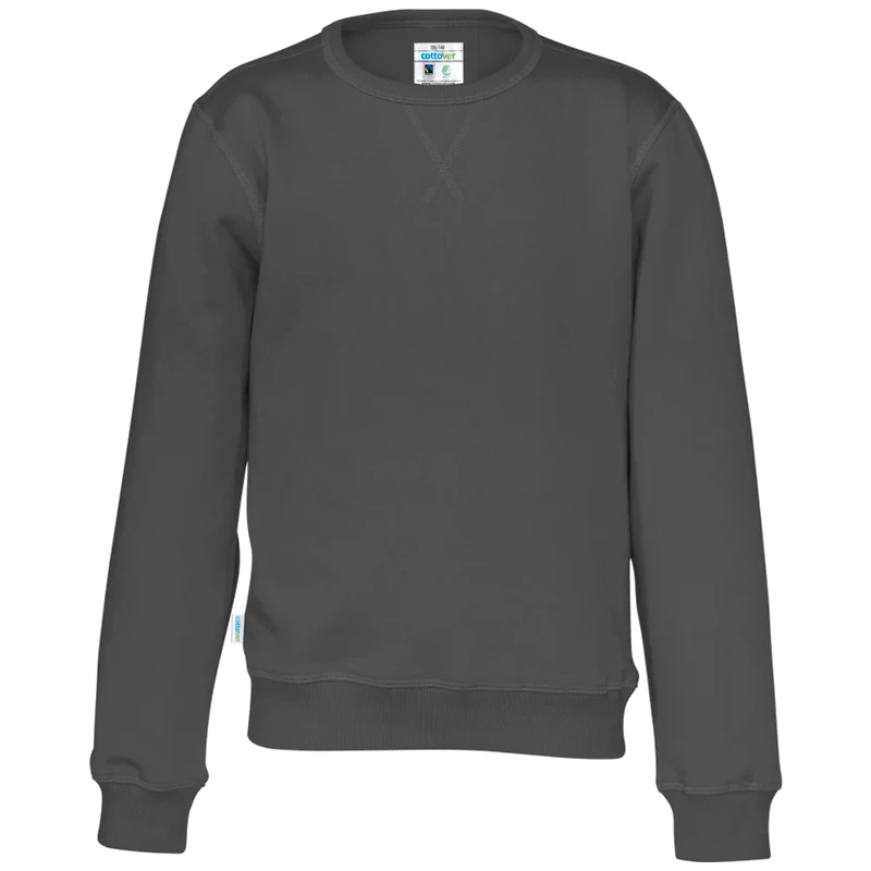 Cottover Sweater Crewneck Kinderen GOTS Gecertificeerd 141015