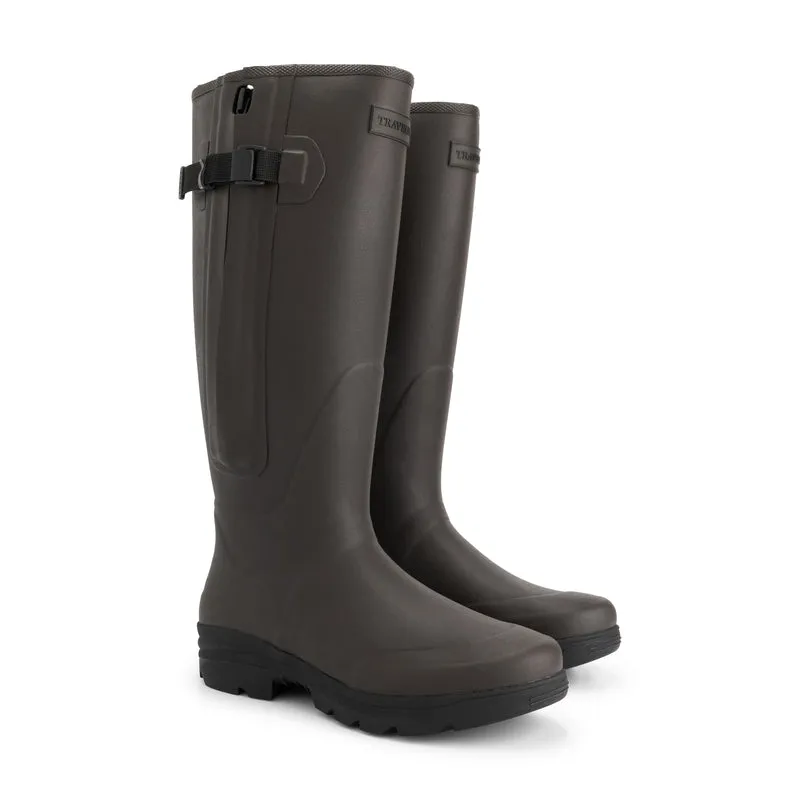 Grenivik Damen – Regenstiefel – Gummistiefel – Dunkelbraun