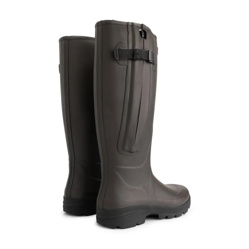 Grenivik Damen – Regenstiefel – Gummistiefel – Dunkelbraun