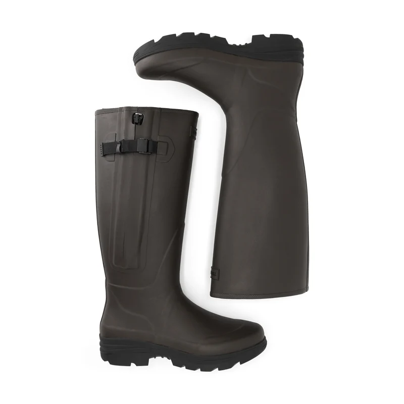 Grenivik Damen – Regenstiefel – Gummistiefel – Dunkelbraun