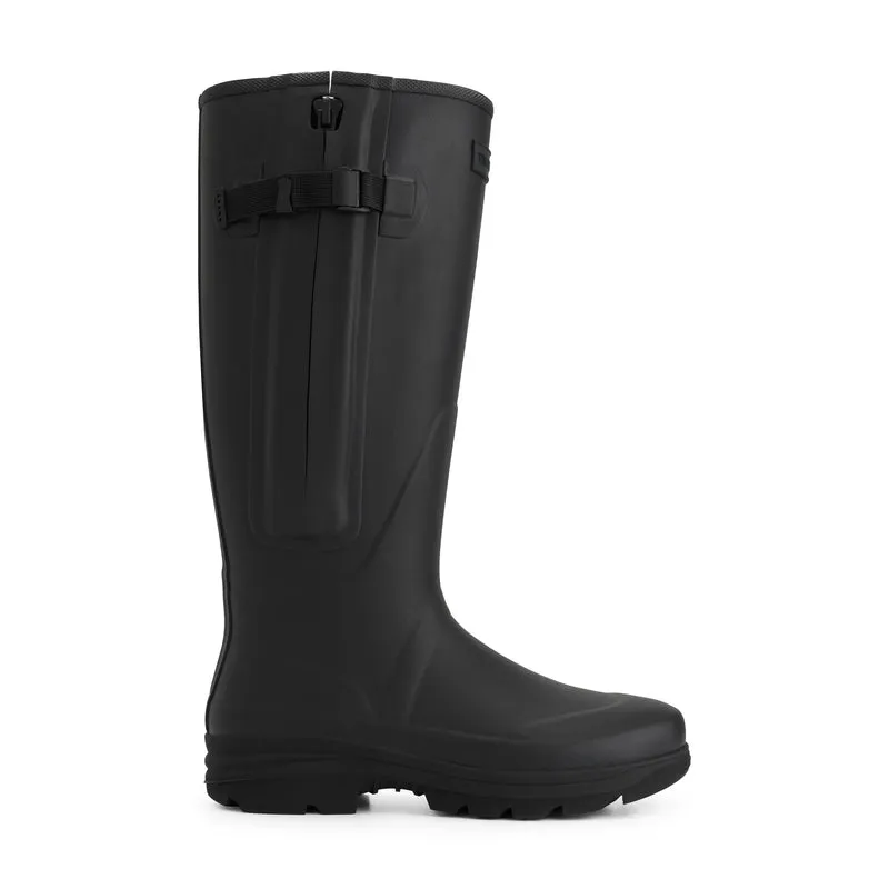 Grenivik Damen – Regenstiefel – Gummistiefel – Schwarz