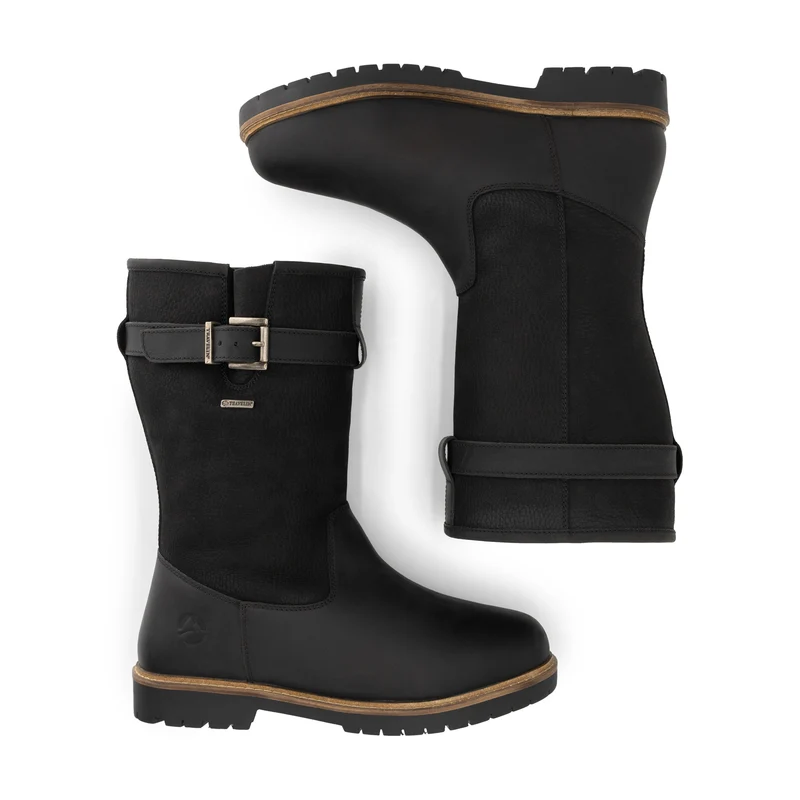 Frostad Herren – Outdoor-Stiefel – mit Wolle gefüttert – Schwarz