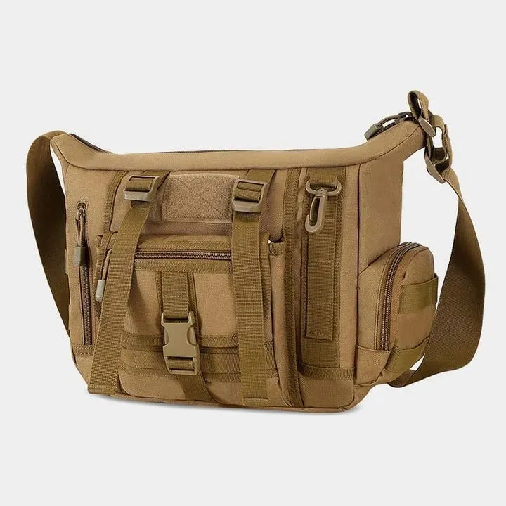 Herren Umhängetasche | Crossbody Tasche mit mehreren Fächern und Laptopfach