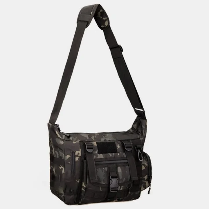 Herren Umhängetasche | Crossbody Tasche mit mehreren Fächern und Laptopfach