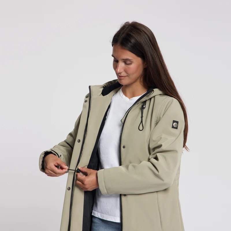 Elinor Damen – Softshell-Jacke – Wasserdicht – Hellbraun