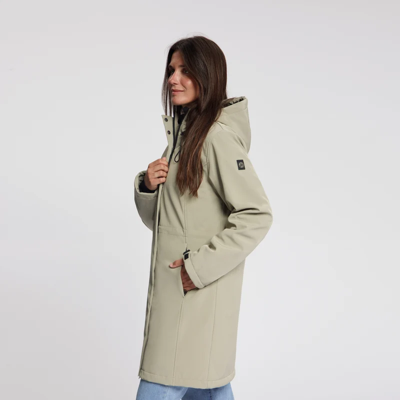 Elinor Damen – Softshell-Jacke – Wasserdicht – Hellbraun