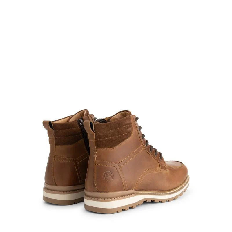 Lindved Herren - Schnürboots - Wolle gefüttert - Cognac