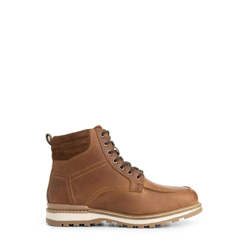 Lindved Herren - Schnürboots - Wolle gefüttert - Cognac