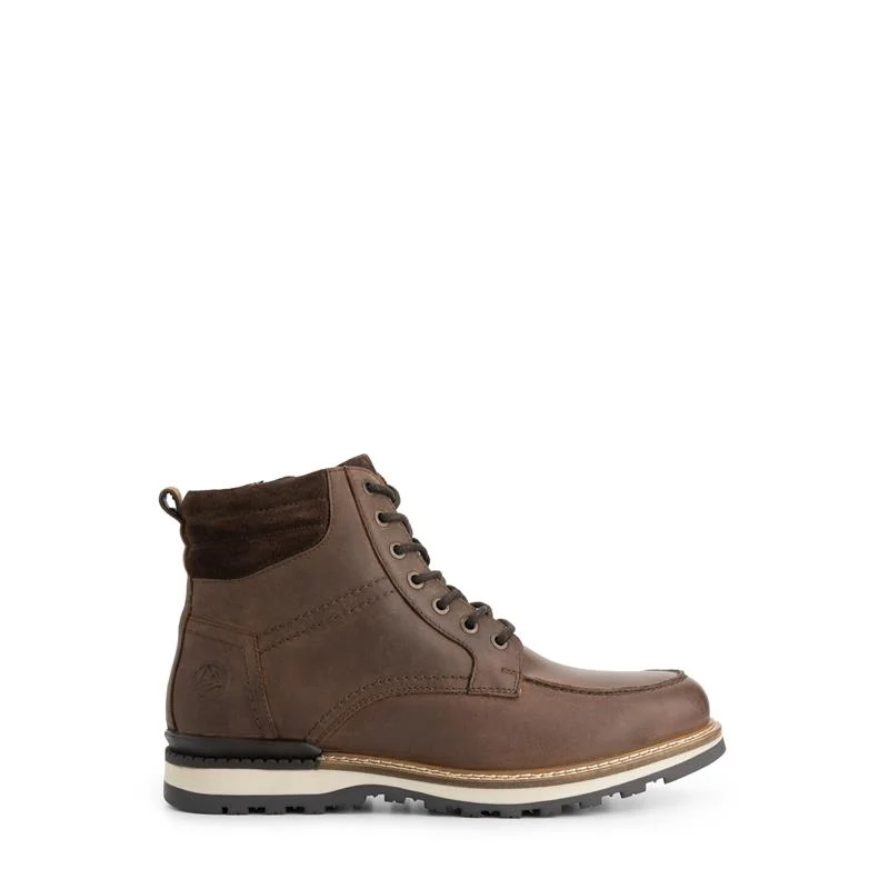 Lindved Herren - Schnürboots - Wolle gefüttert - Braun