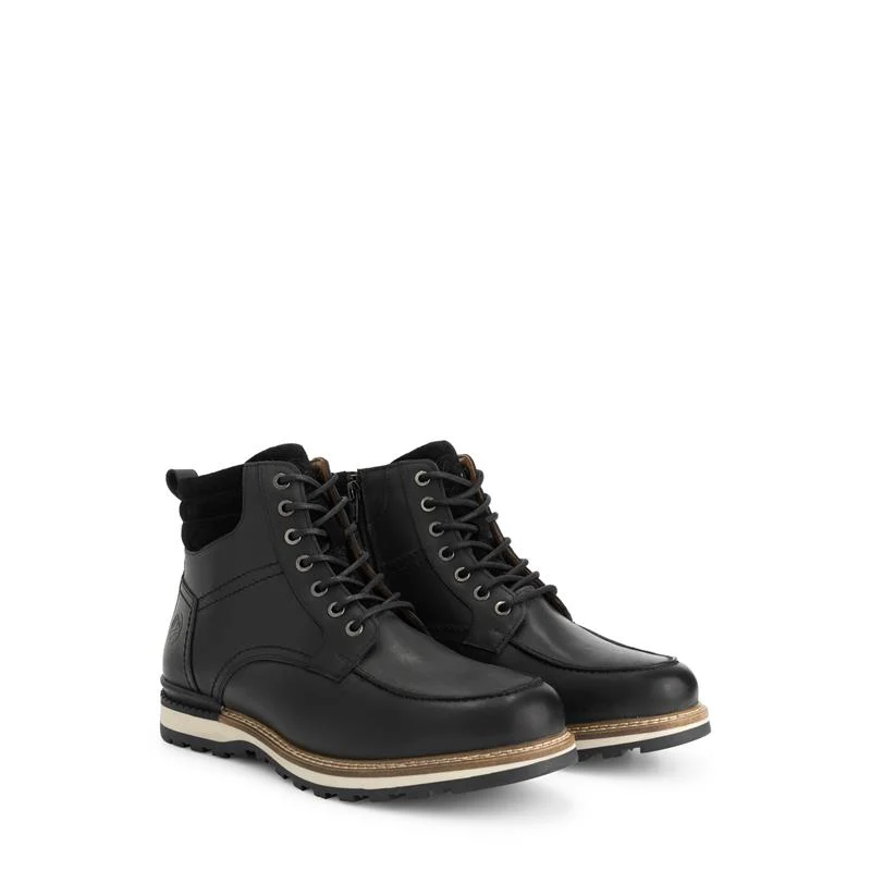 Lindved Herren - Schnürboots - Wolle gefüttert - Schwarz