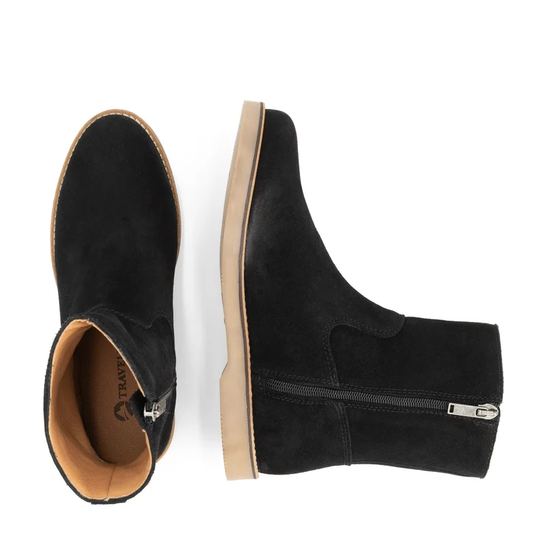 Cahors Damen - Stiefeletten - Leder - Schwarz