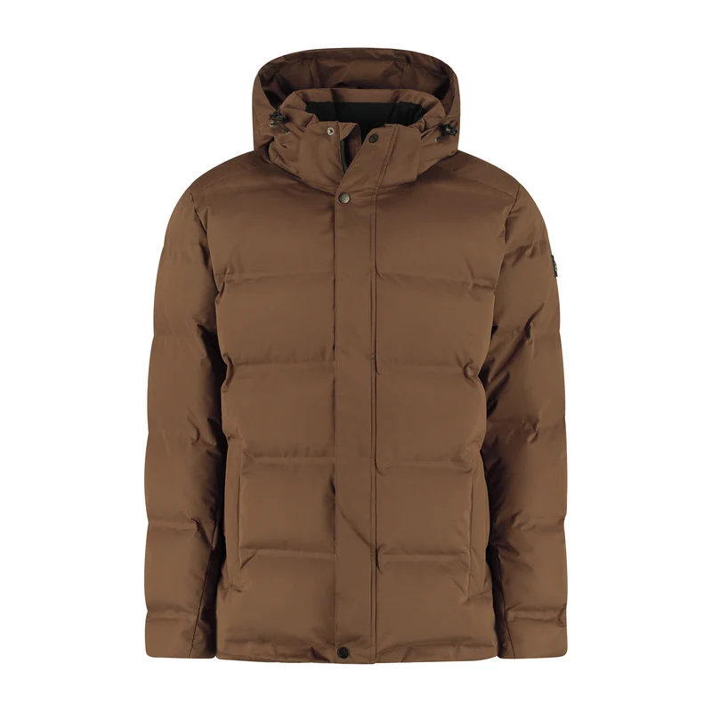 Andreas Herren – Daunen-Winterjacke – Wasserdicht – Dunkelbraun