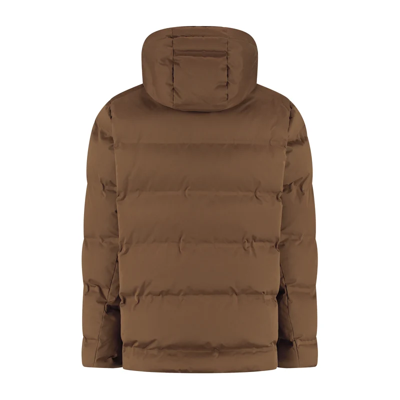 Andreas Herren – Daunen-Winterjacke – Wasserdicht – Dunkelbraun