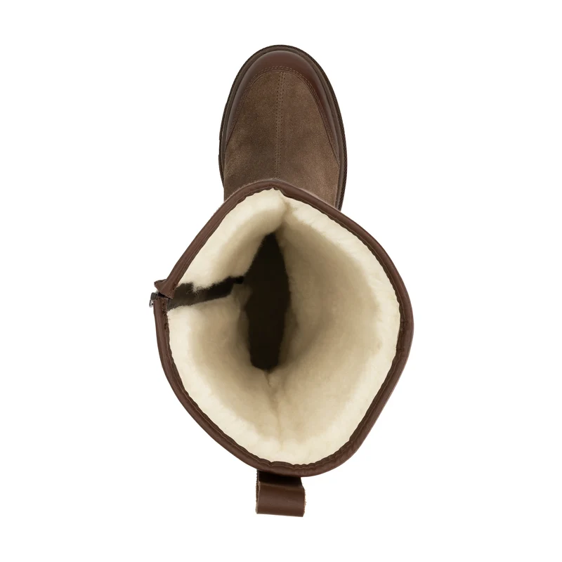 Whistler Damen – Winterstiefel – Mit Wolle gefüttert – Dunkelbraun