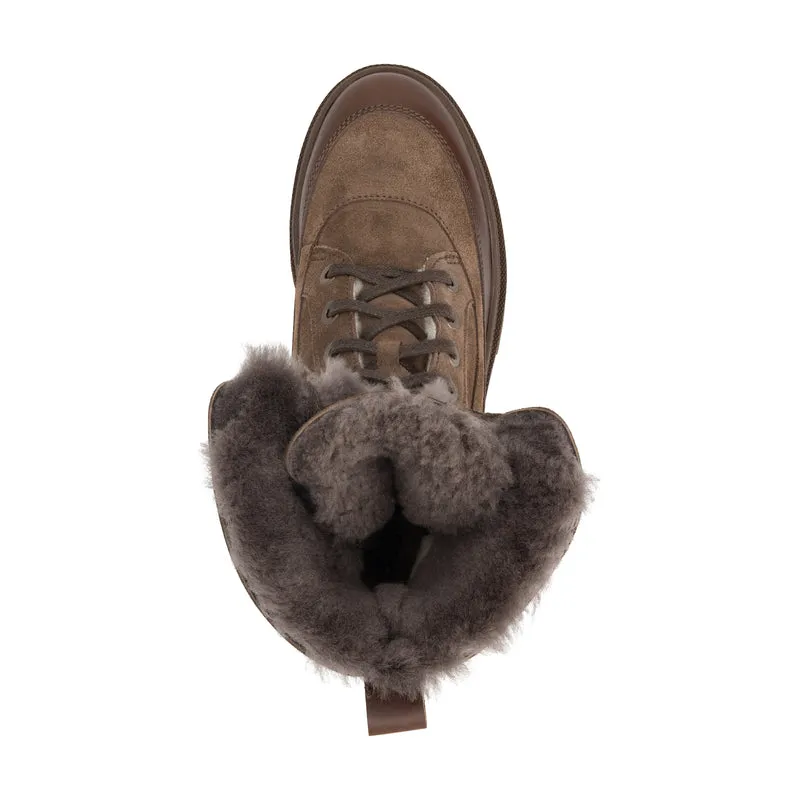Tremblant Damen – Winterstiefel – Mit Wolle gefüttert – Dunkelbraun