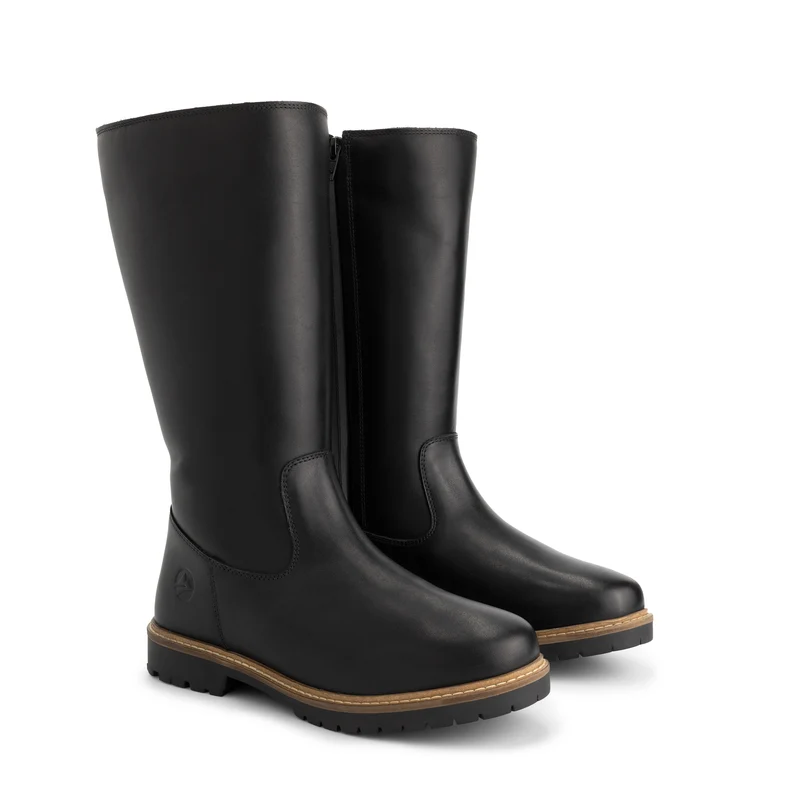 Jondal Damen – Stiefeletten – mit Wolle gefüttert – Schwarz