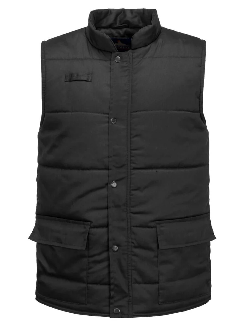 Portwest ARAN Weste gefüttert S410 Schwarz