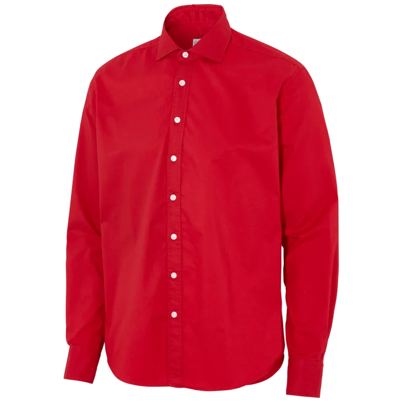 Cottover Shirt Twill Comfort Heren GOTS Gecertificeerd 141038