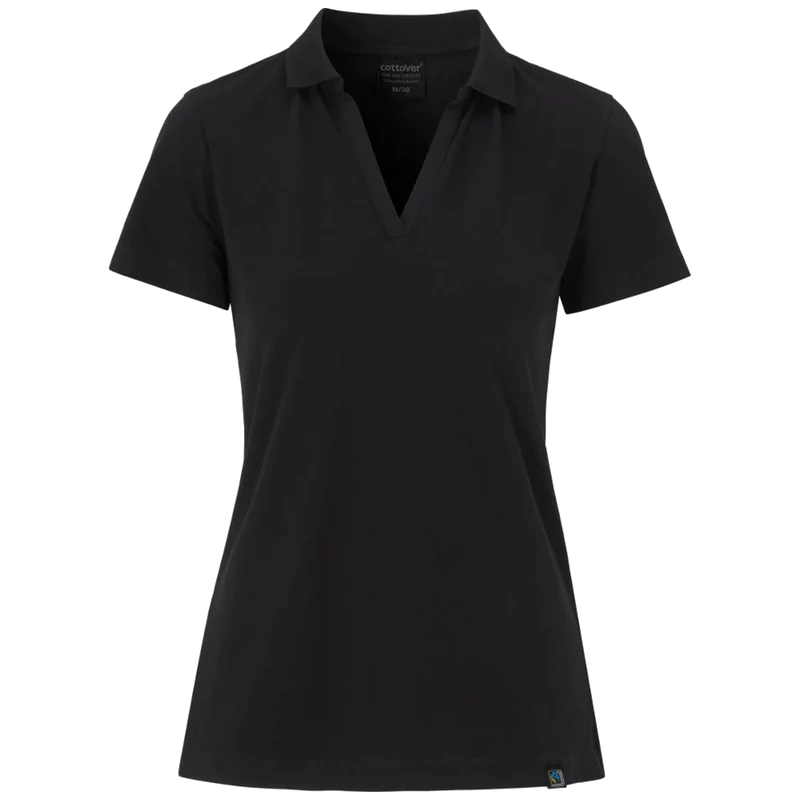 Cottover Stretch Polo Pique Dames GOTS Gecertificeerd 141505