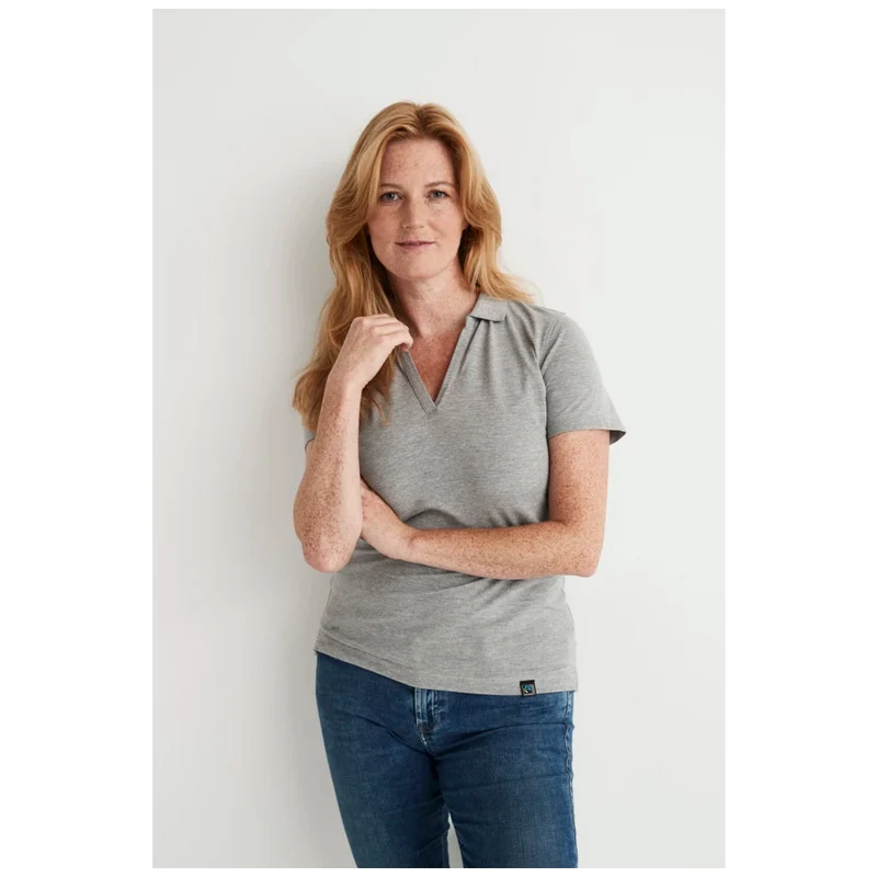 Cottover Stretch Polo Pique Dames GOTS Gecertificeerd 141505