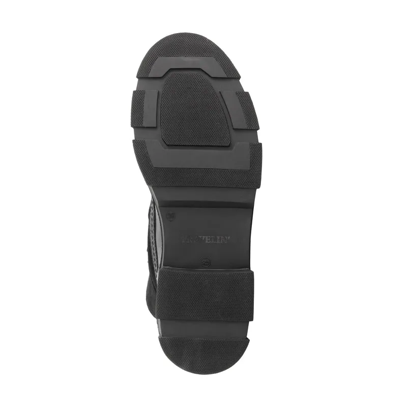Fernie Damen - Winterboots - Wolle gefüttert - Schwarz