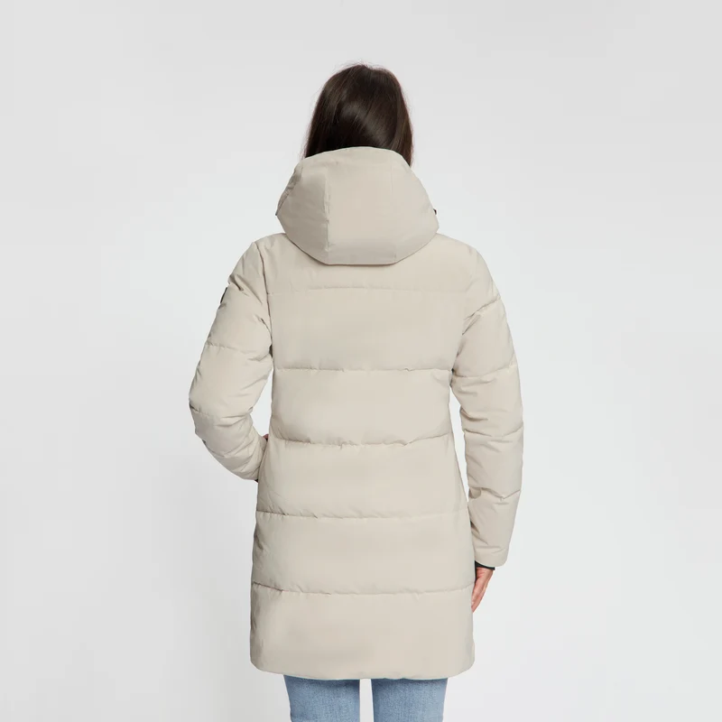 Astrid Damen – Daunen-Winterjacke – Wasserdicht – Sand