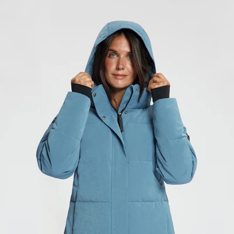 Astrid Damen – Daunen-Winterjacke – Wasserdicht – Blau