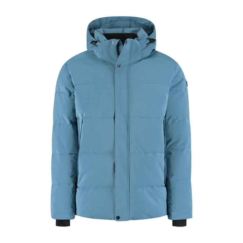Asberg Herren – Daunen-Winterjacke – Wasserdicht – Blau