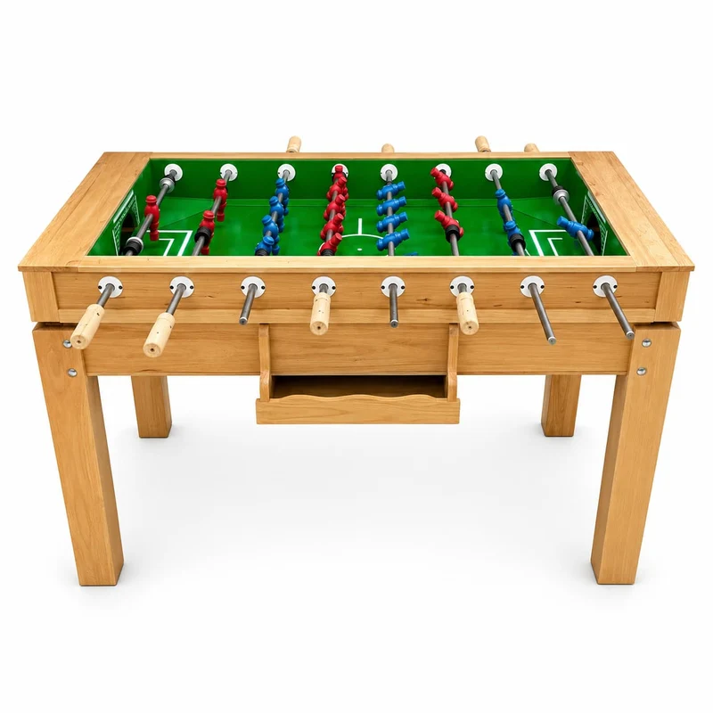 Zayn Soccer Table Baby Foot – Green Playing Surface