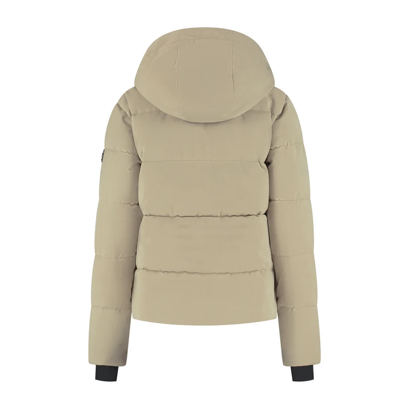Agnes Damen – Daunen-Winterjacke – Wasserdicht – Hellbraun