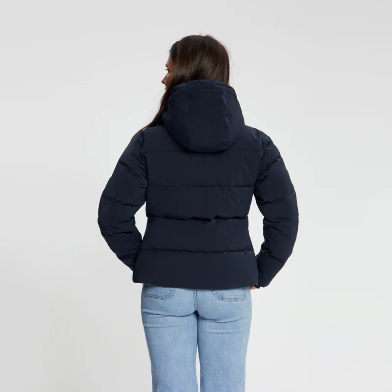 Agnes Damen – Daunen-Winterjacke – Wasserdicht – Marineblau