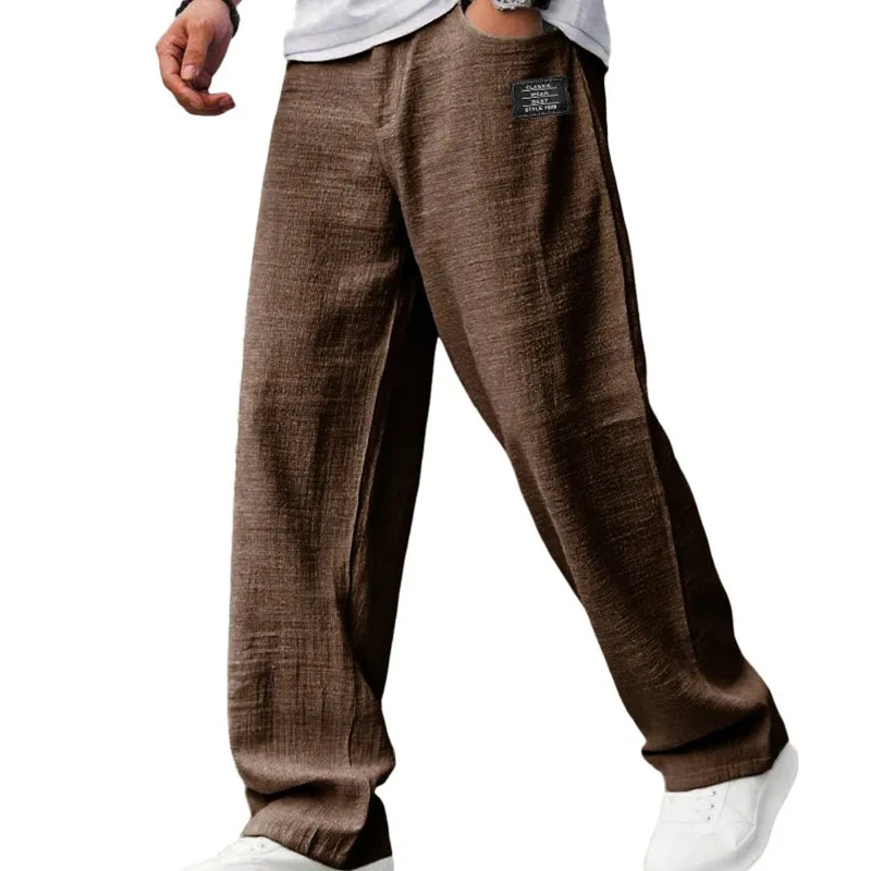 Herren Sommerhose | Luftige Freizeithose mit lockerem Schnitt und tiefen Seitentaschen für warme Tage