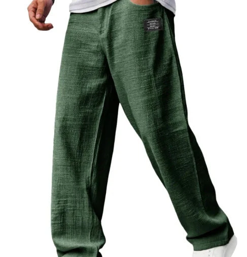 Herren Sommerhose | Luftige Freizeithose mit lockerem Schnitt und tiefen Seitentaschen für warme Tage