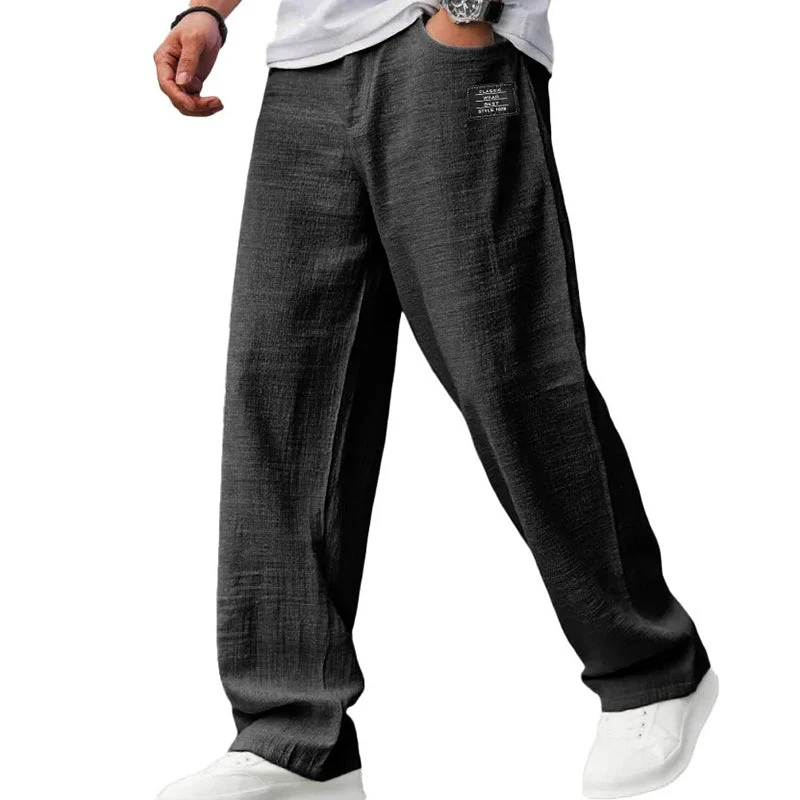 Herren Sommerhose | Luftige Freizeithose mit lockerem Schnitt und tiefen Seitentaschen für warme Tage