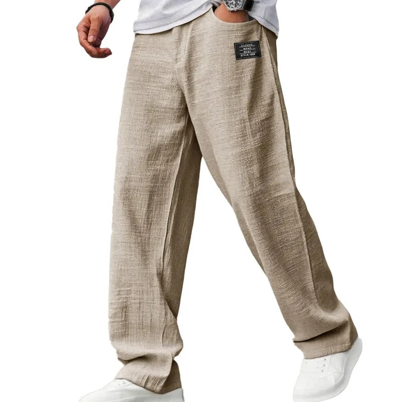 Herren Sommerhose | Luftige Freizeithose mit lockerem Schnitt und tiefen Seitentaschen für warme Tage