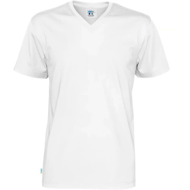 Cottover T-Shirt V-Hals Heren GOTS Gecertificeerd 141022