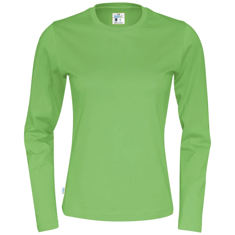 Cottover T-Shirt Long Sleeve Dames GOTS Gecertificeerd 141019