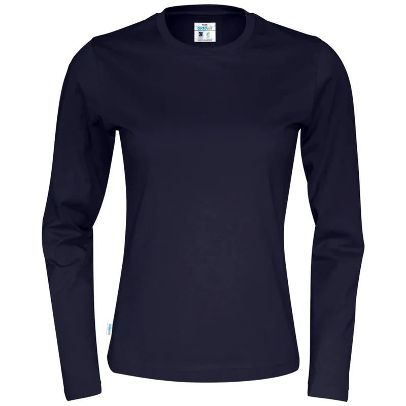 Cottover T-Shirt Long Sleeve Dames GOTS Gecertificeerd 141019