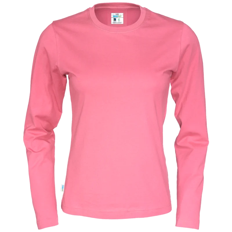 Cottover T-Shirt Long Sleeve Dames GOTS Gecertificeerd 141019
