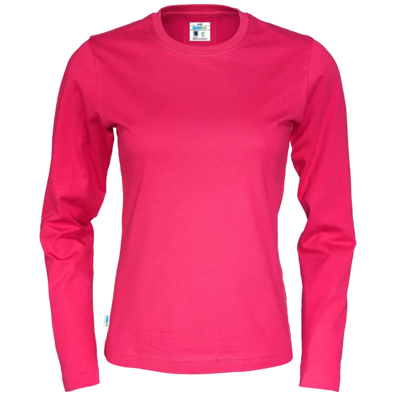 Cottover T-Shirt Long Sleeve Dames GOTS Gecertificeerd 141019