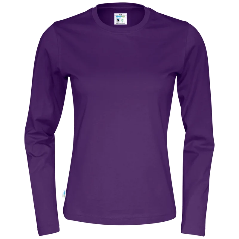 Cottover T-Shirt Long Sleeve Dames GOTS Gecertificeerd 141019