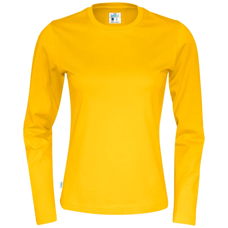 Cottover T-Shirt Long Sleeve Dames GOTS Gecertificeerd 141019