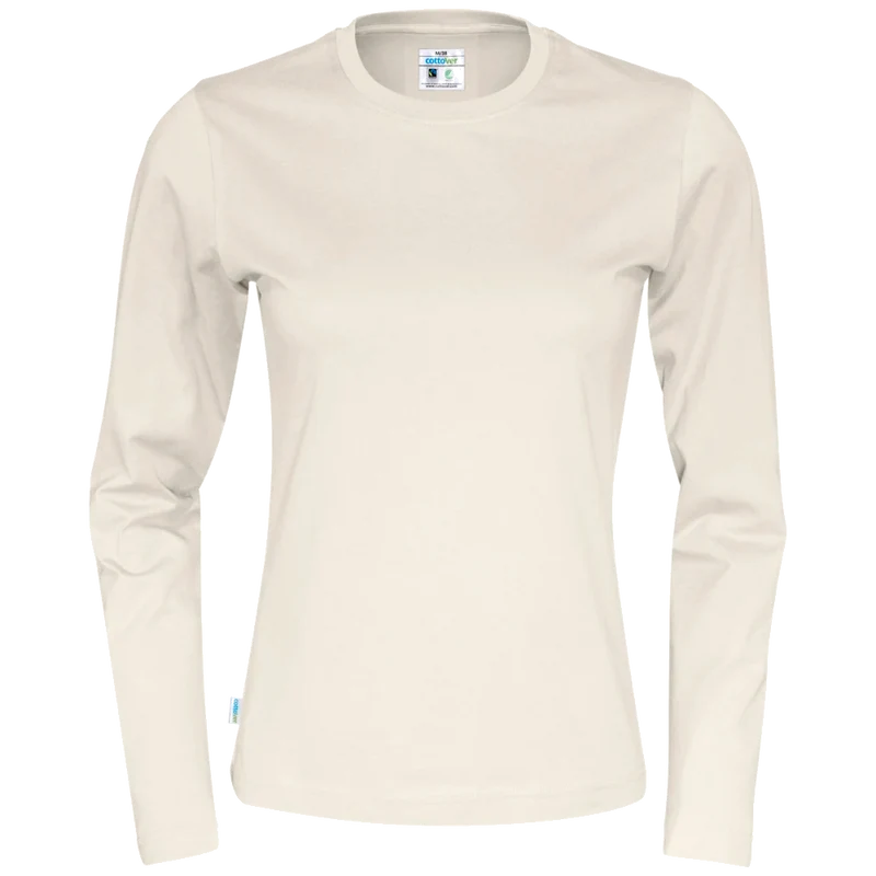 Cottover T-Shirt Long Sleeve Dames GOTS Gecertificeerd 141019